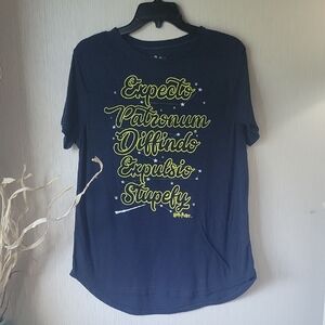 Warner Bros. Dark Blue Spell Graphic Tee